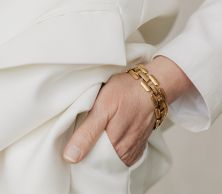 Pulseira de Elos Dourados